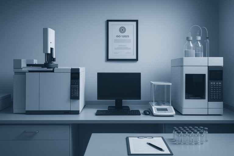 Laboratory equipment for endotoxin testing of peptides in a clean lab environment.
