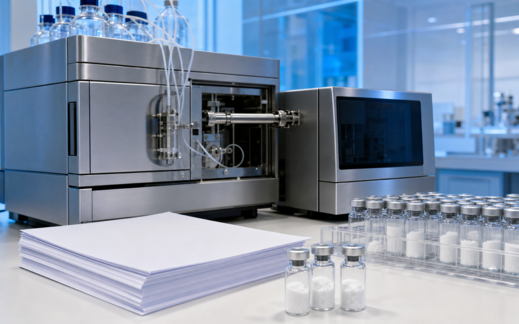 How Analytical Laboratories Validate Peptide Purity Methods
