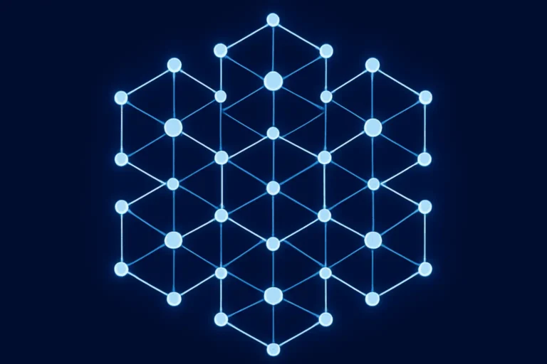 Digital illustration of peptide molecular structure for health and fitness.