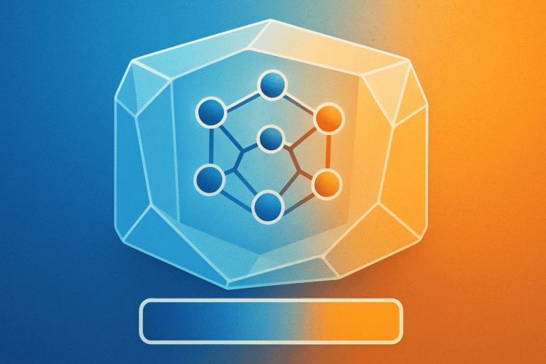 Illustration of peptide molecular structure for Alpha Peptides products.