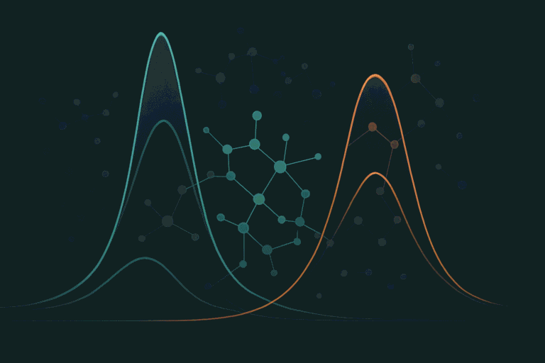 Scientific graph showing molecular structures for Alpha Peptides Wolverine Stack 2026.