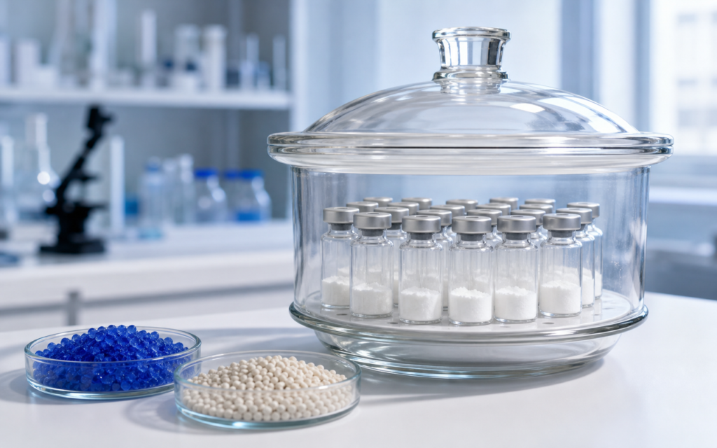 Lyophilized Peptide Storage Desiccant: Silica Gel vs Molecular Sieve