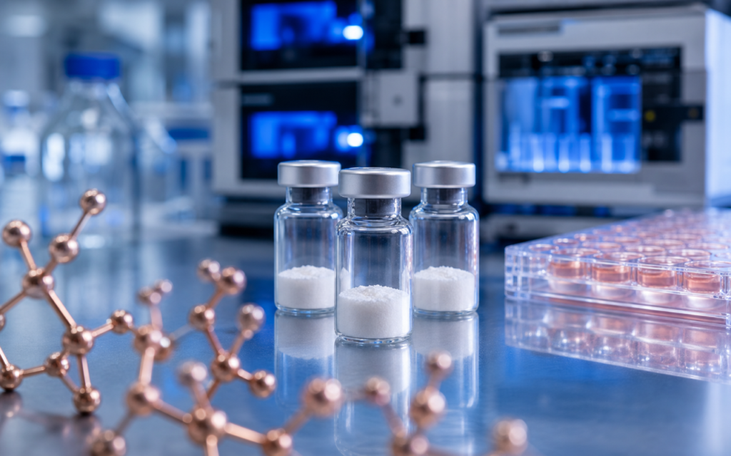 GLOW Blend Research Applications: GHK-Cu Synergy With Other Compounds