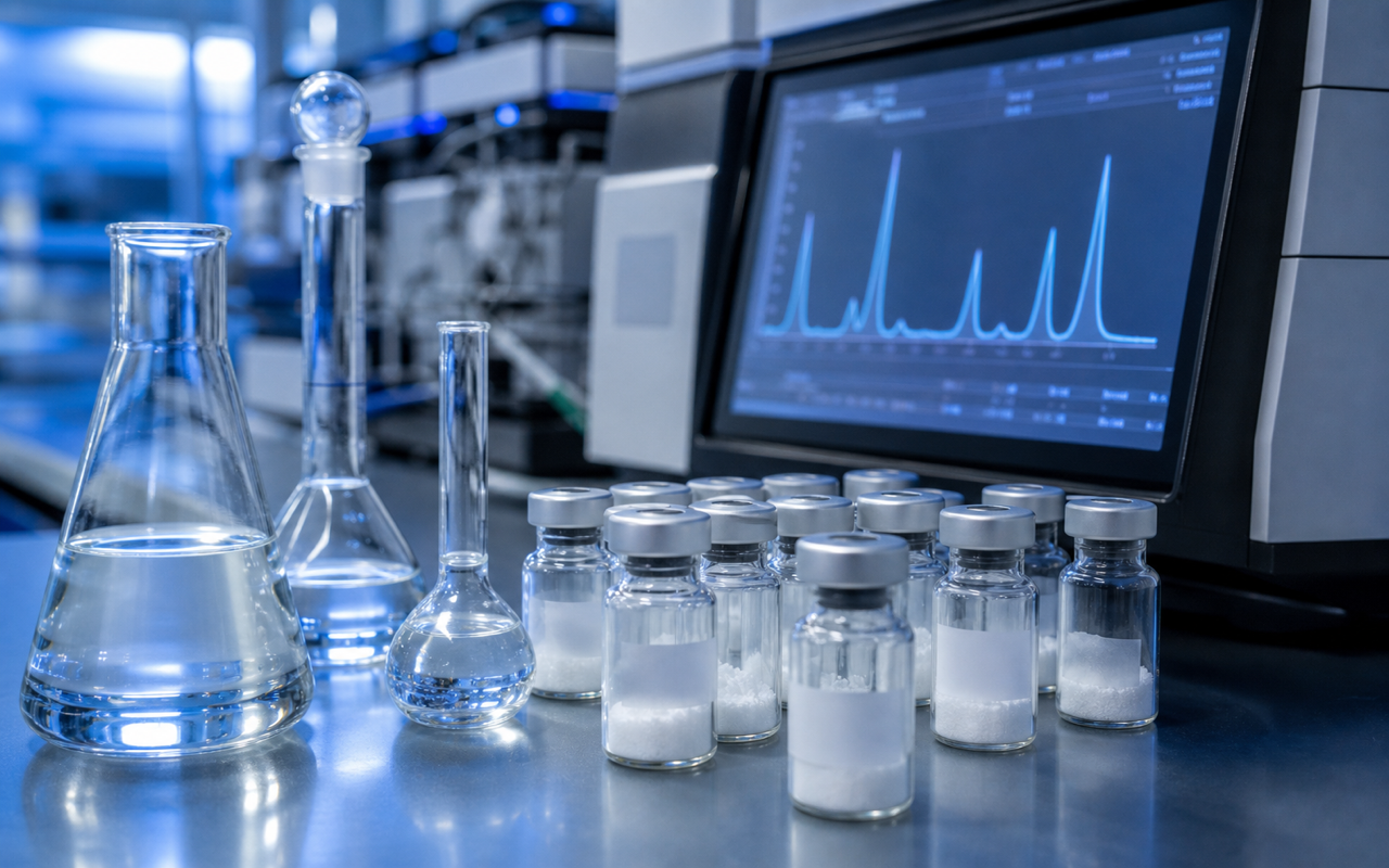 supplier shipping cold chain — research-grade peptide handling