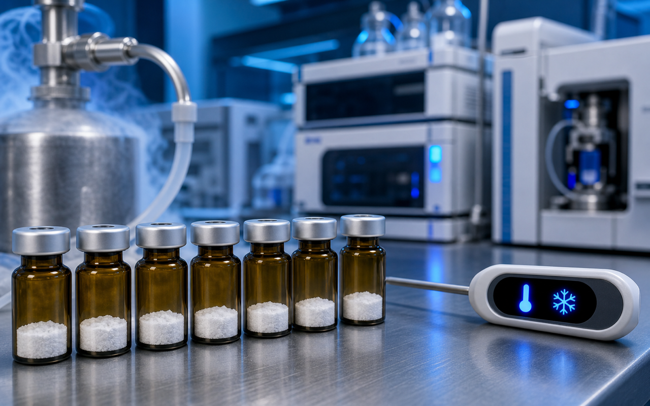 supplier shipping cold chain laboratory analysis