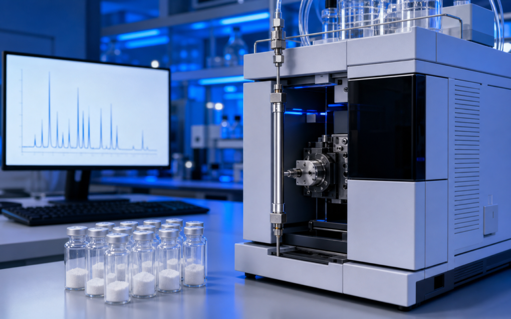 Tesamorelin HPLC Method Development: Column and Mobile Phase Selection