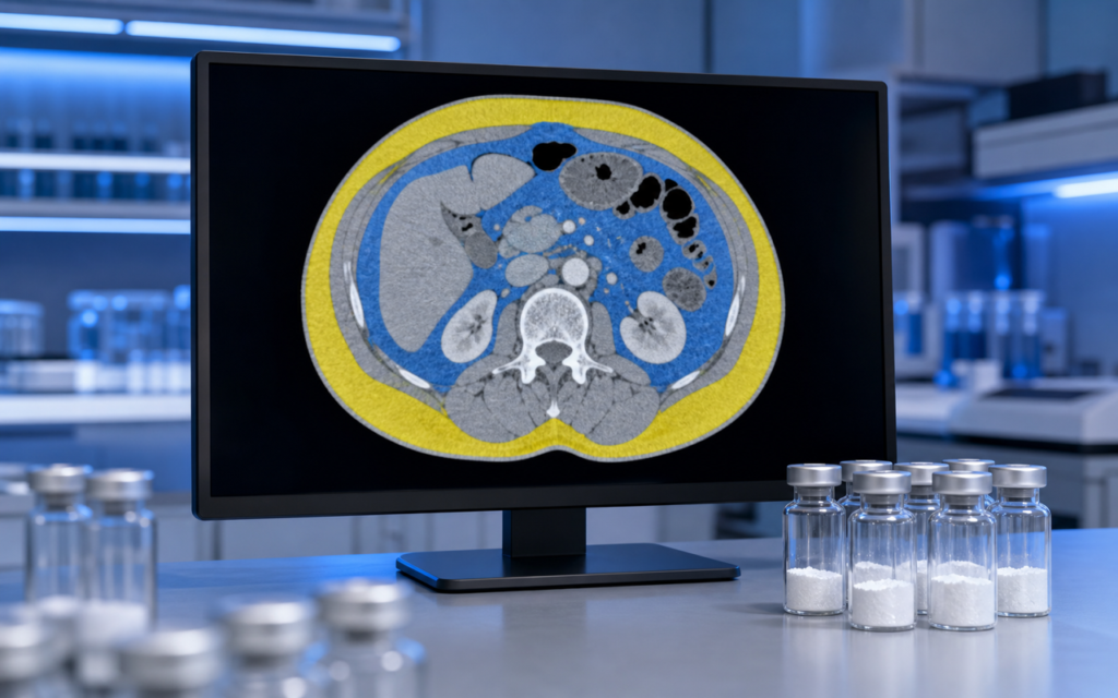 Tesamorelin Visceral Adipose Tissue CT Methodology: How Published Studies Quantify VAT
