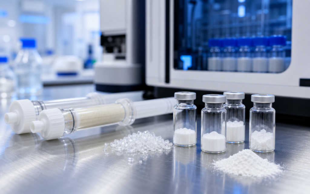 TFA Removal From Synthetic Peptides: Ion-Exchange vs. Scavenging